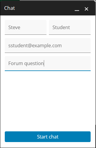 Accessing Live Support for Engage