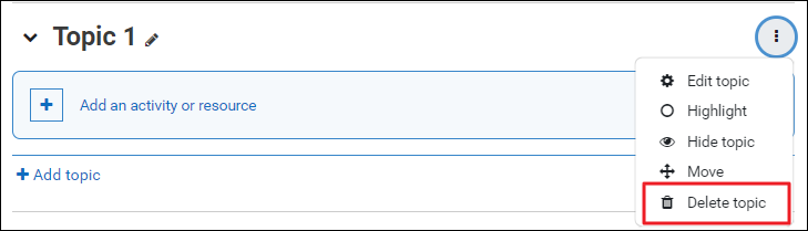 Basic Course Editing