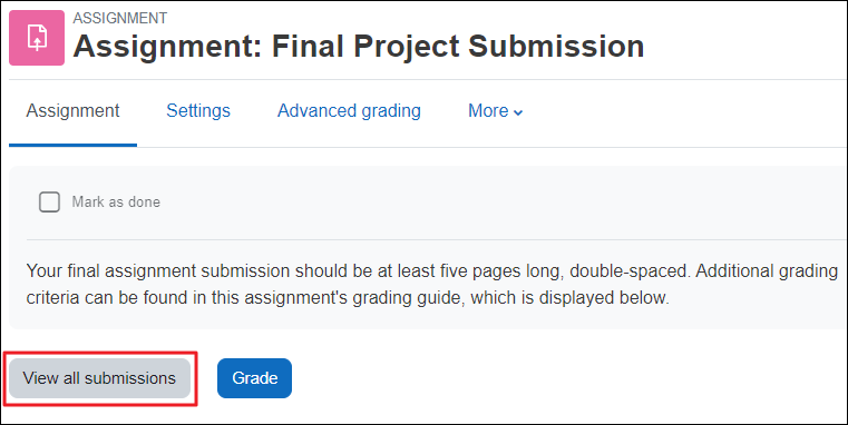 Creating and Using Rubrics for Assignments