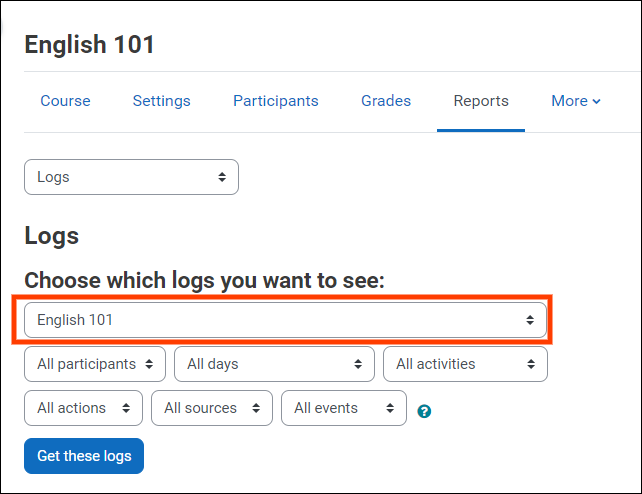 Accessing and Using Logs Report in Engage