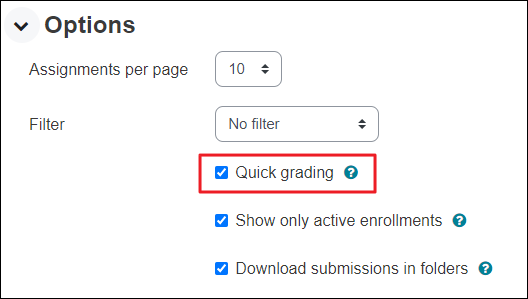 Grading an Assignment in Engage