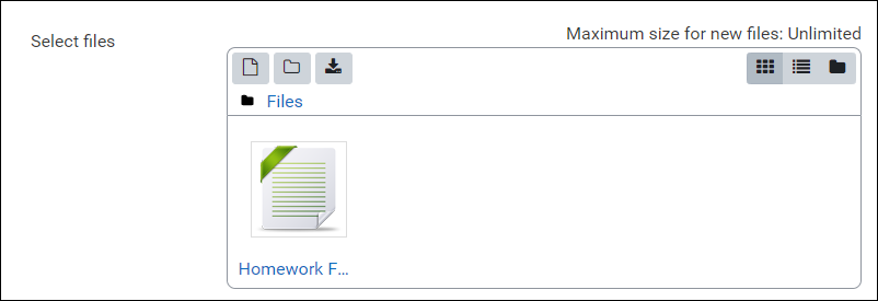 Adding a File as a Resource