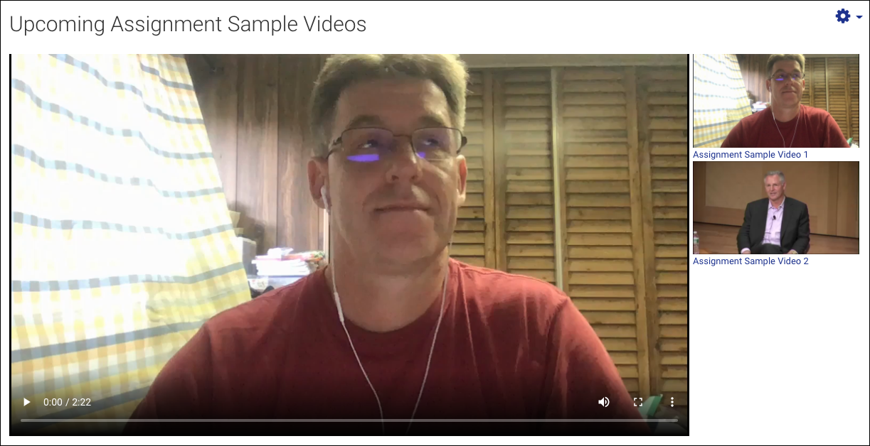 Using Engage Video